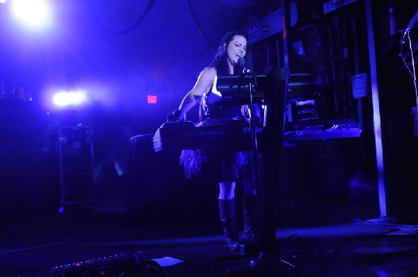 Evanescence at Stubb's BarBQ, Austin, Texas 04/17/12 - photo by Jeff Barrin