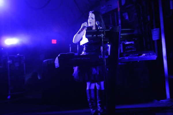 Evanescence at Stubb's BarBQ, Austin, Texas 04/17/12 - photo by Jeff Barrin