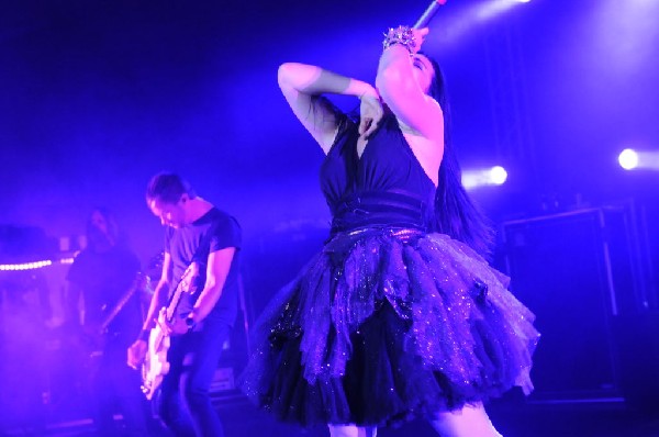 Evanescence at Stubb's BarBQ, Austin, Texas 04/17/12 - photo by Jeff Barrin