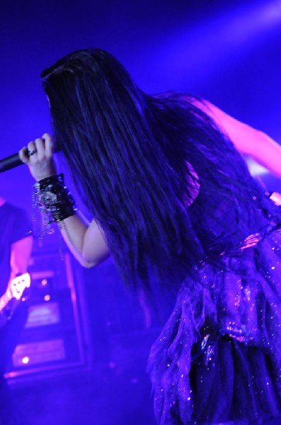 Evanescence at Stubb's BarBQ, Austin, Texas 04/17/12 - photo by Jeff Barrin