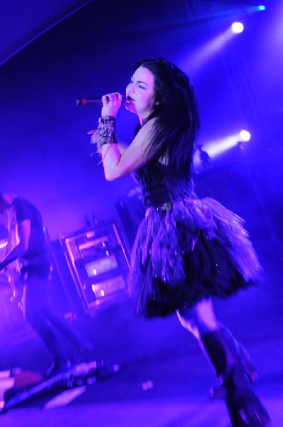 Evanescence at Stubb's BarBQ, Austin, Texas 04/17/12 - photo by Jeff Barrin