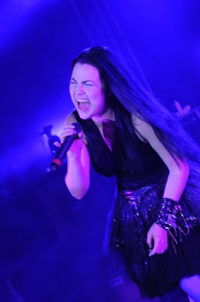 Evanescence at Stubb's BarBQ, Austin, Texas 04/17/12 - photo by Jeff Barrin