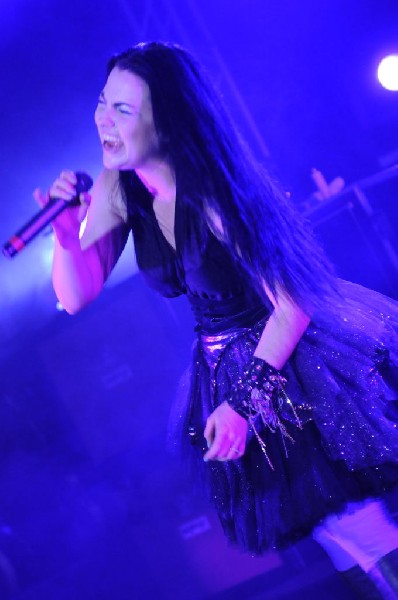 Evanescence at Stubb's BarBQ, Austin, Texas 04/17/12 - photo by Jeff Barrin