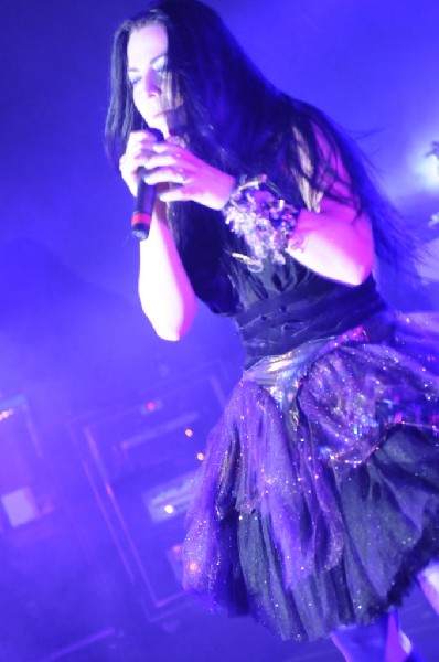 Evanescence at Stubb's BarBQ, Austin, Texas 04/17/12 - photo by Jeff Barrin