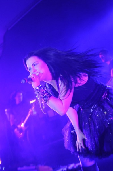 Evanescence at Stubb's BarBQ, Austin, Texas 04/17/12 - photo by Jeff Barrin