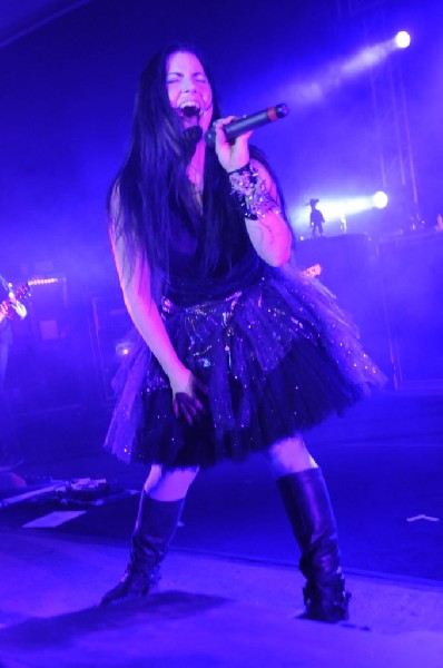 Evanescence at Stubb's BarBQ, Austin, Texas 04/17/12 - photo by Jeff Barrin