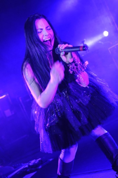 Evanescence at Stubb's BarBQ, Austin, Texas 04/17/12 - photo by Jeff Barrin