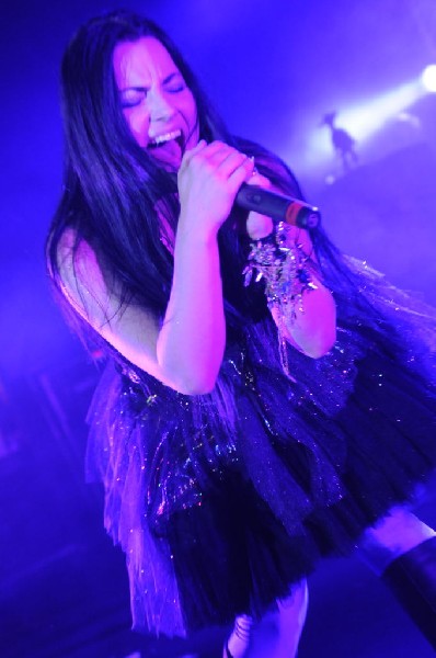 Evanescence at Stubb's BarBQ, Austin, Texas 04/17/12 - photo by Jeff Barrin