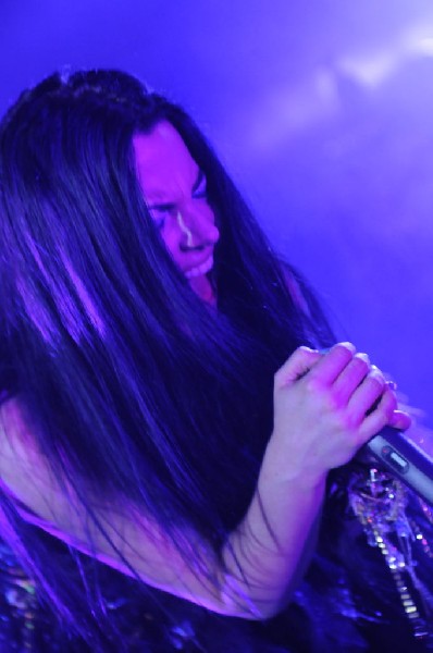 Evanescence at Stubb's BarBQ, Austin, Texas 04/17/12 - photo by Jeff Barrin