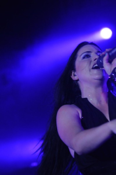 Evanescence at Stubb's BarBQ, Austin, Texas 04/17/12 - photo by Jeff Barrin