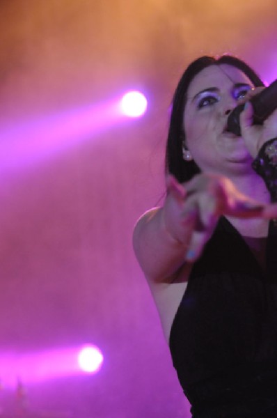 Evanescence at Stubb's BarBQ, Austin, Texas 04/17/12 - photo by Jeff Barrin