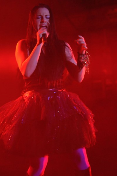 Evanescence at Stubb's BarBQ, Austin, Texas 04/17/12 - photo by Jeff Barrin