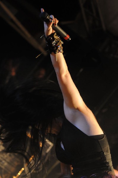 Evanescence at Stubb's BarBQ, Austin, Texas 04/17/12 - photo by Jeff Barrin