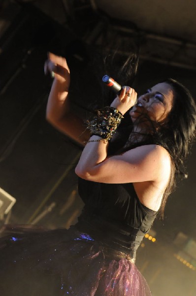 Evanescence at Stubb's BarBQ, Austin, Texas 04/17/12 - photo by Jeff Barrin