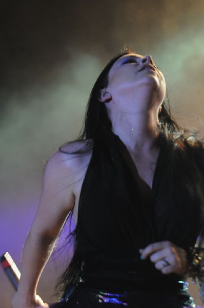 Evanescence at Stubb's BarBQ, Austin, Texas 04/17/12 - photo by Jeff Barrin