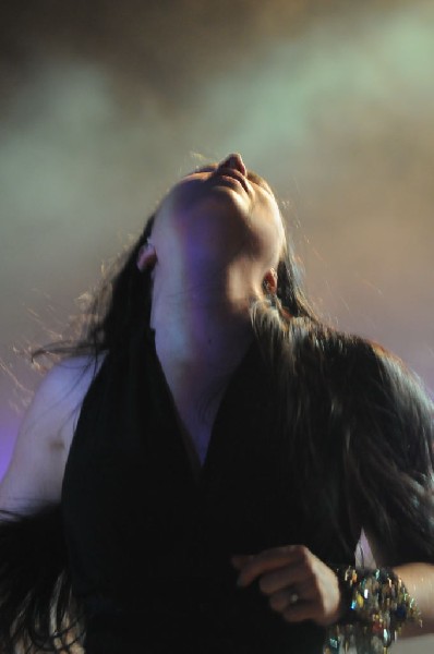 Evanescence at Stubb's BarBQ, Austin, Texas 04/17/12 - photo by Jeff Barrin