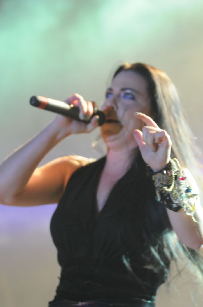 Evanescence at Stubb's BarBQ, Austin, Texas 04/17/12 - photo by Jeff Barrin