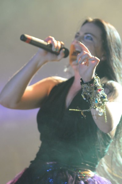 Evanescence at Stubb's BarBQ, Austin, Texas 04/17/12 - photo by Jeff Barrin