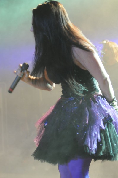 Evanescence at Stubb's BarBQ, Austin, Texas 04/17/12 - photo by Jeff Barrin