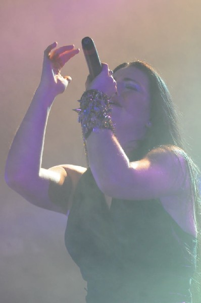 Evanescence at Stubb's BarBQ, Austin, Texas 04/17/12 - photo by Jeff Barrin