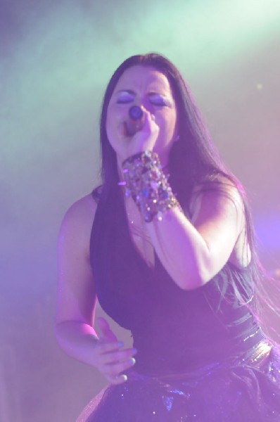 Evanescence at Stubb's BarBQ, Austin, Texas 04/17/12 - photo by Jeff Barrin