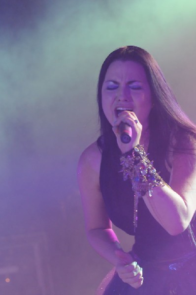 Evanescence at Stubb's BarBQ, Austin, Texas 04/17/12 - photo by Jeff Barrin