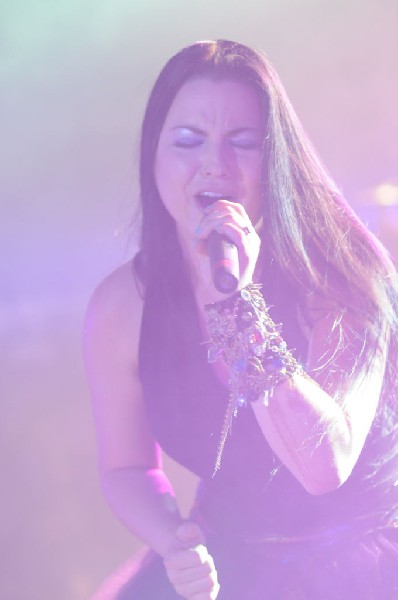 Evanescence at Stubb's BarBQ, Austin, Texas 04/17/12 - photo by Jeff Barrin