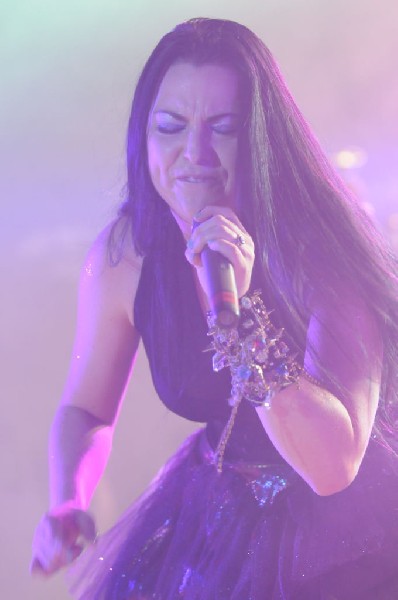 Evanescence at Stubb's BarBQ, Austin, Texas 04/17/12 - photo by Jeff Barrin