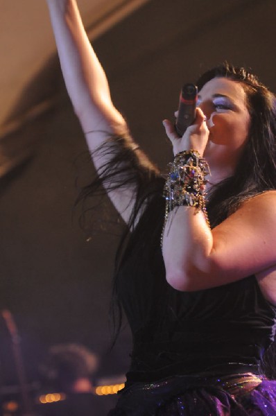 Evanescence at Stubb's BarBQ, Austin, Texas 04/17/12 - photo by Jeff Barrin