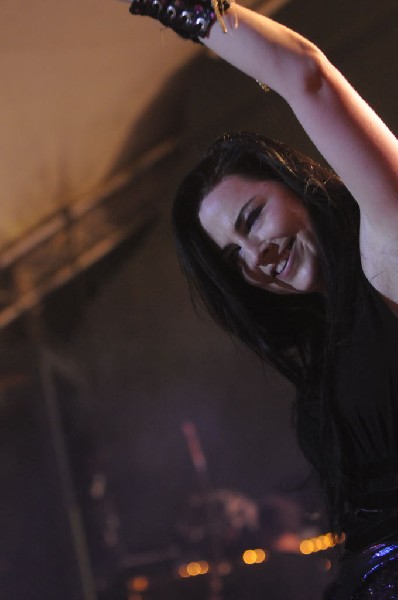 Evanescence at Stubb's BarBQ, Austin, Texas 04/17/12 - photo by Jeff Barrin