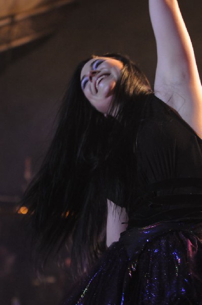 Evanescence at Stubb's BarBQ, Austin, Texas 04/17/12 - photo by Jeff Barrin