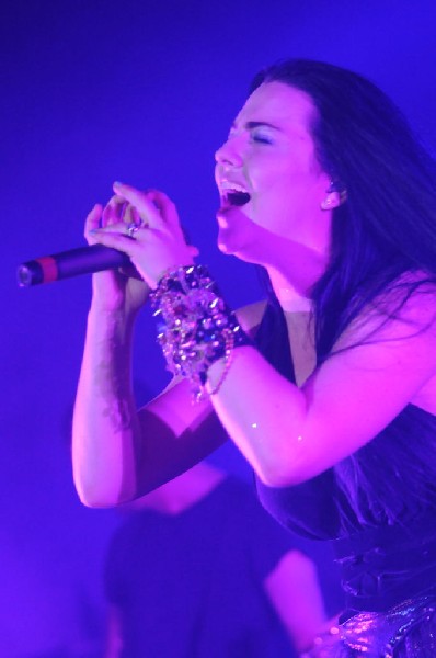 Evanescence at Stubb's BarBQ, Austin, Texas 04/17/12 - photo by Jeff Barrin