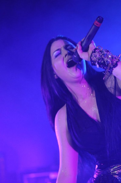 Evanescence at Stubb's BarBQ, Austin, Texas 04/17/12 - photo by Jeff Barrin