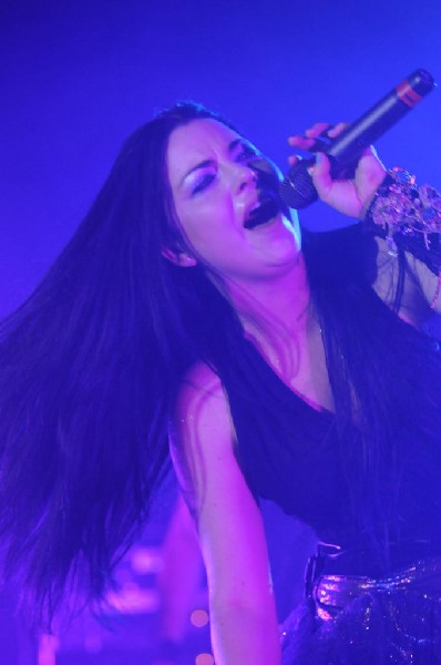 Evanescence at Stubb's BarBQ, Austin, Texas 04/17/12 - photo by Jeff Barrin