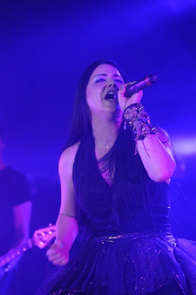 Evanescence at Stubb's BarBQ, Austin, Texas 04/17/12 - photo by Jeff Barrin