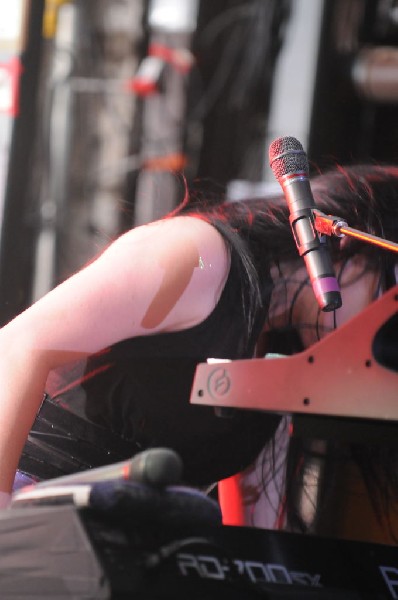 Evanescence at Stubb's BarBQ, Austin, Texas 04/17/12 - photo by Jeff Barrin