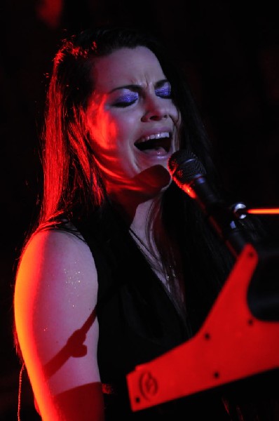 Evanescence at Stubb's BarBQ, Austin, Texas 04/17/12 - photo by Jeff Barrin