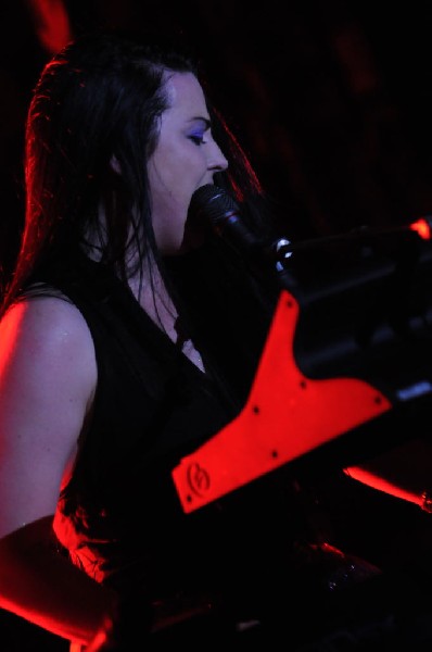 Evanescence at Stubb's BarBQ, Austin, Texas 04/17/12 - photo by Jeff Barrin