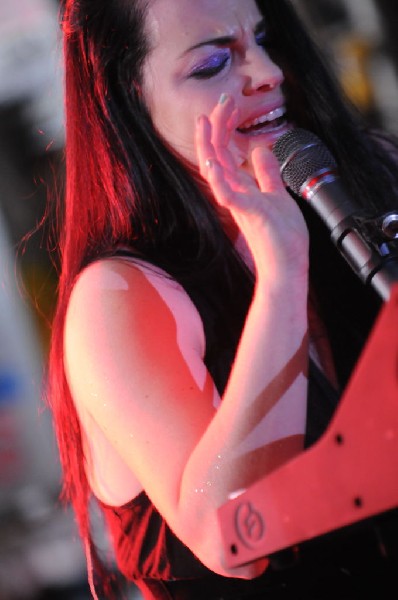 Evanescence at Stubb's BarBQ, Austin, Texas 04/17/12 - photo by Jeff Barrin