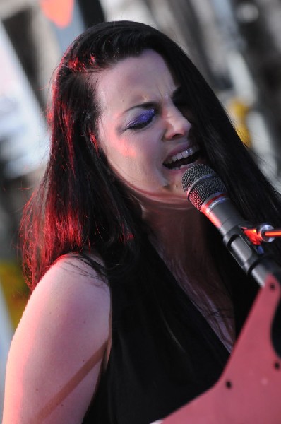 Evanescence at Stubb's BarBQ, Austin, Texas 04/17/12 - photo by Jeff Barrin