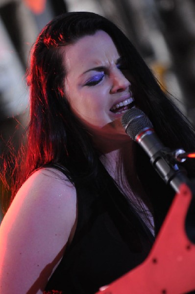 Evanescence at Stubb's BarBQ, Austin, Texas 04/17/12 - photo by Jeff Barrin