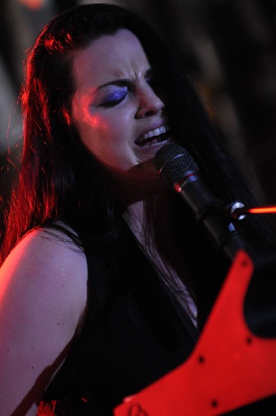 Evanescence at Stubb's BarBQ, Austin, Texas 04/17/12 - photo by Jeff Barrin