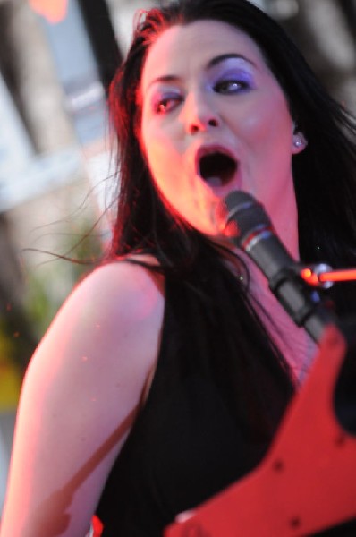 Evanescence at Stubb's BarBQ, Austin, Texas 04/17/12 - photo by Jeff Barrin