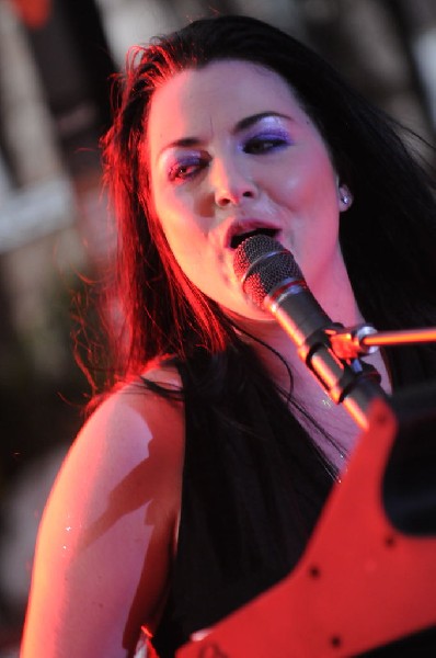 Evanescence at Stubb's BarBQ, Austin, Texas 04/17/12 - photo by Jeff Barrin