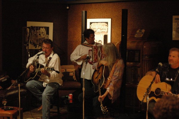 The Flatlanders at a house concert Austin, Texas