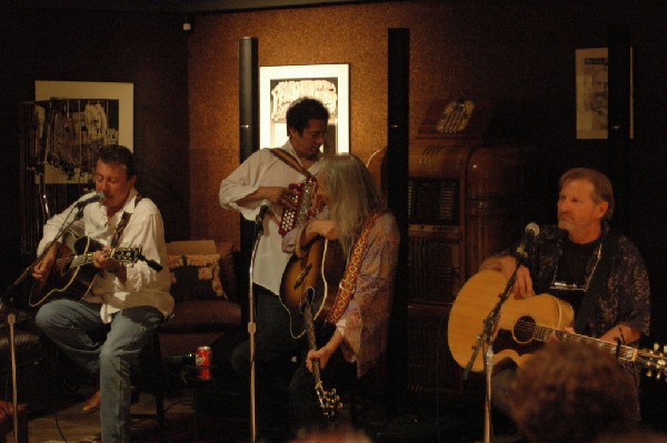 The Flatlanders at a house concert Austin, Texas