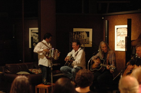 The Flatlanders at a house concert Austin, Texas