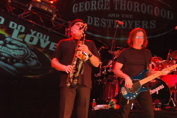 George Thorogood and The Destroyers at Stubb's Bar-B-Q in Austin, Texas