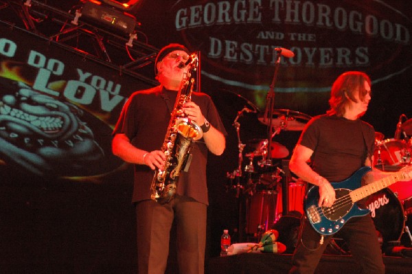 George Thorogood and The Destroyers at Stubb's Bar-B-Q in Austin, Texas