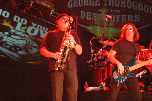 George Thorogood and The Destroyers at Stubb's Bar-B-Q in Austin, Texas